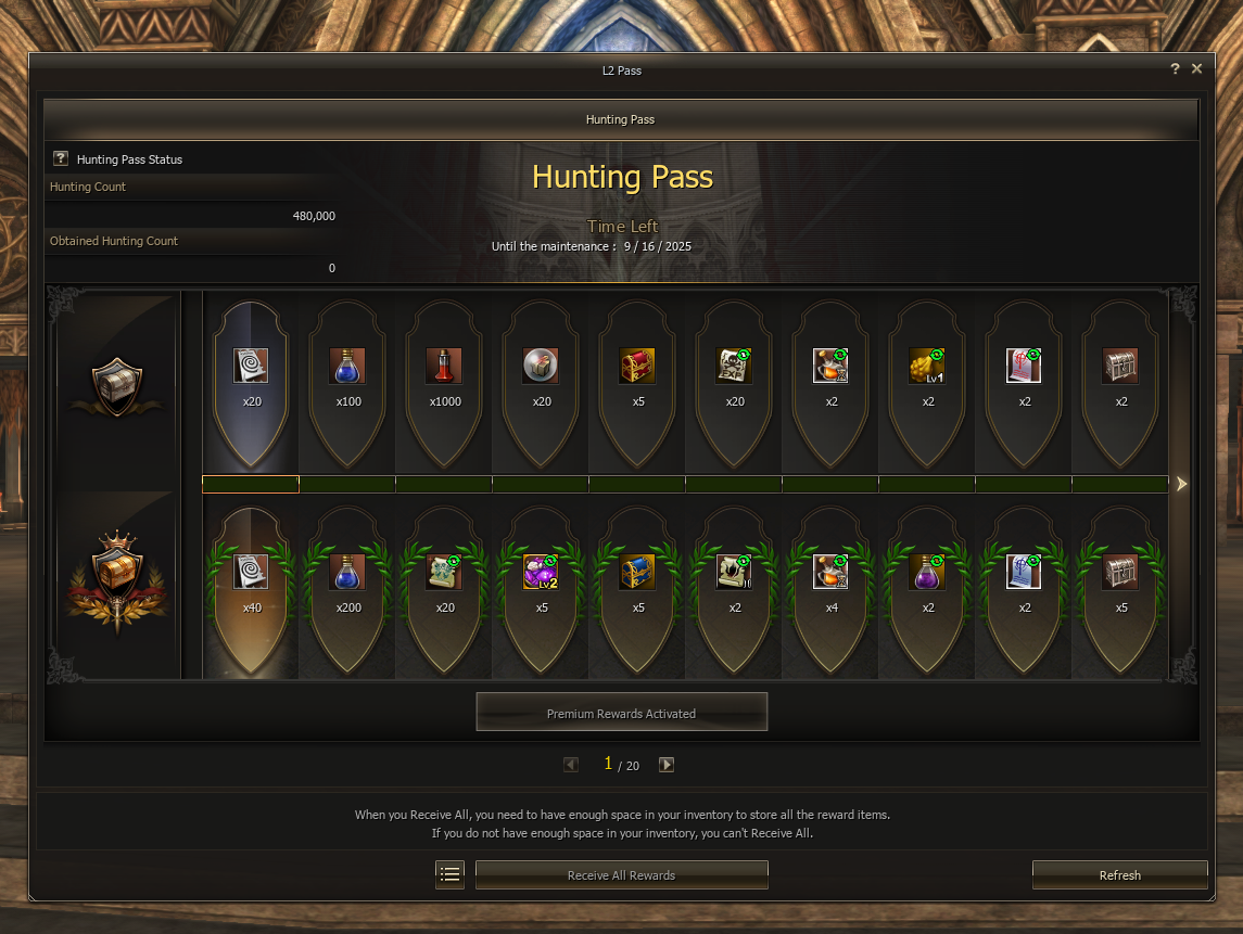 Hunting Pass